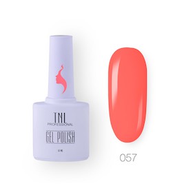 TNL Гель-лак цветной 10 мл. тон 057 - розовый бальзамин