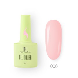 TNL Гель-лак цветной 10 мл. тон 006   розовый румянец