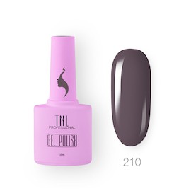 TNL Гель-лак цветной 10 мл. тон 210  пурпурный мармелад