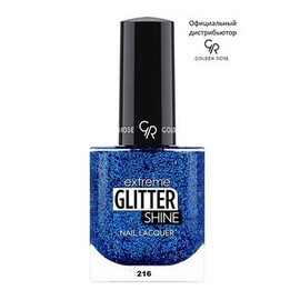 Golden Rose Лак Glitter Extreme тон 216